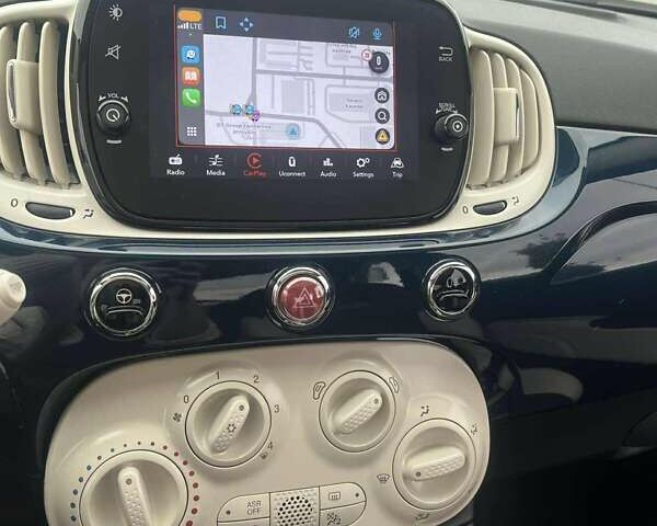 Синий Фиат 500, объемом двигателя 0.9 л и пробегом 33 тыс. км за 9200 $, фото 8 на Automoto.ua