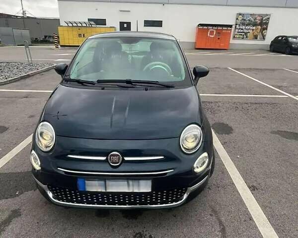 Синий Фиат 500, объемом двигателя 0.9 л и пробегом 33 тыс. км за 9200 $, фото 2 на Automoto.ua