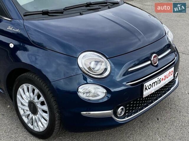 Синій Фіат 500, об'ємом двигуна 1.24 л та пробігом 38 тис. км за 12999 $, фото 23 на Automoto.ua