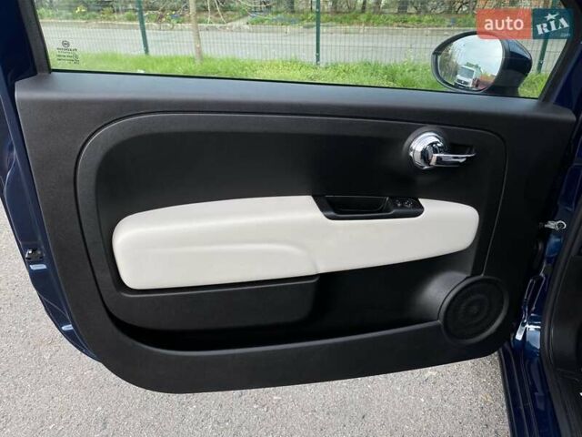 Синій Фіат 500, об'ємом двигуна 1.24 л та пробігом 38 тис. км за 12999 $, фото 27 на Automoto.ua