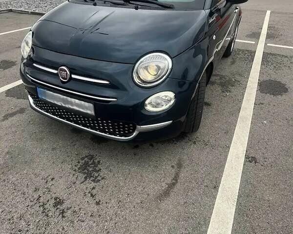 Синий Фиат 500, объемом двигателя 0.9 л и пробегом 33 тыс. км за 9200 $, фото 3 на Automoto.ua