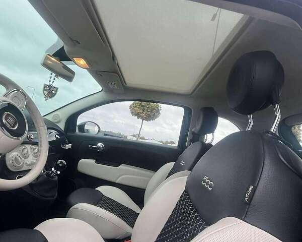 Синий Фиат 500, объемом двигателя 0.9 л и пробегом 33 тыс. км за 9216 $, фото 5 на Automoto.ua