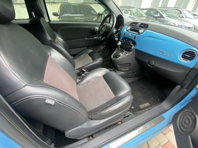 Фиат 500 2012 в Одессе на Automoto.ua Синий Фиат 500, объемом двигателя 1.4 л и пробегом 136 тыс. км за 6500 $, фото 5 на Automoto.ua