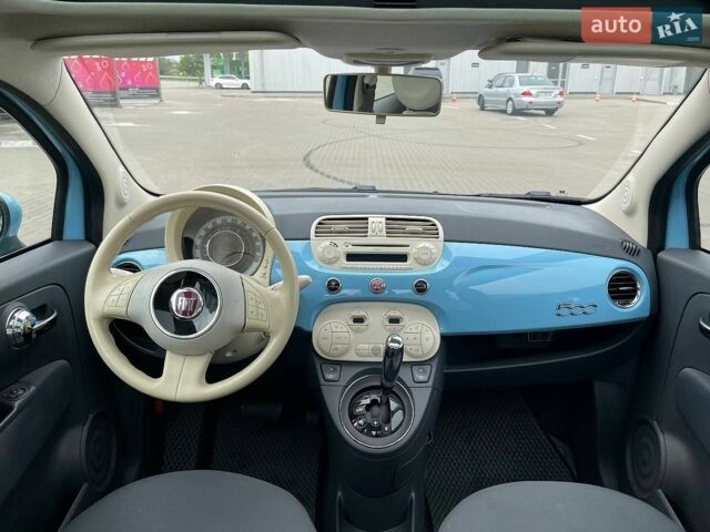 Синий Фиат 500, объемом двигателя 1.2 л и пробегом 140 тыс. км за 6499 $, фото 15 на Automoto.ua