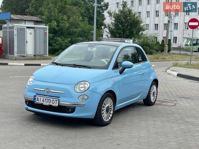 Синий Фиат 500, объемом двигателя 1.2 л и пробегом 140 тыс. км за 6499 $, фото 4 на Automoto.ua