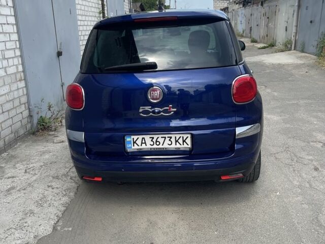Синий Фиат 500, объемом двигателя 1.4 л и пробегом 71 тыс. км за 10500 $, фото 2 на Automoto.ua