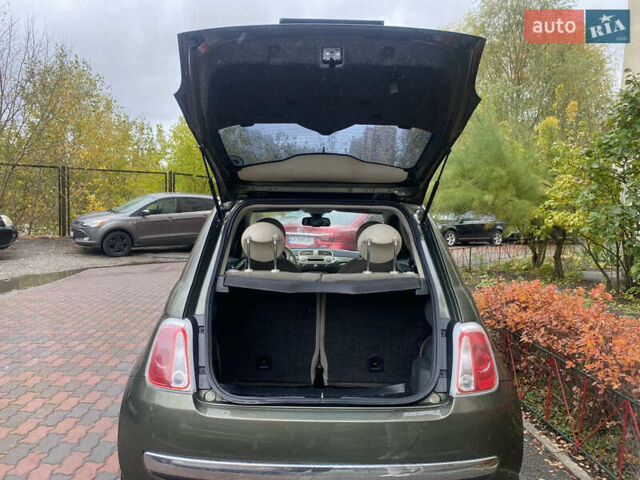 Зеленый Фиат 500, объемом двигателя 1.4 л и пробегом 137 тыс. км за 7200 $, фото 7 на Automoto.ua