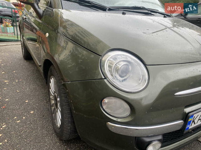 Зеленый Фиат 500, объемом двигателя 1.4 л и пробегом 137 тыс. км за 7200 $, фото 5 на Automoto.ua