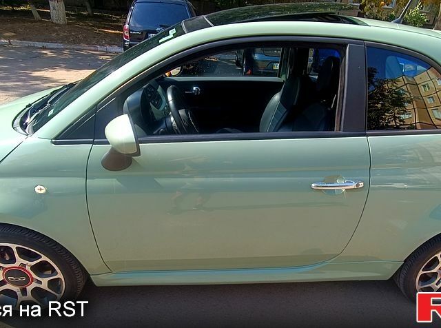 Зеленый Фиат 500, объемом двигателя 1.4 л и пробегом 164 тыс. км за 6800 $, фото 3 на Automoto.ua