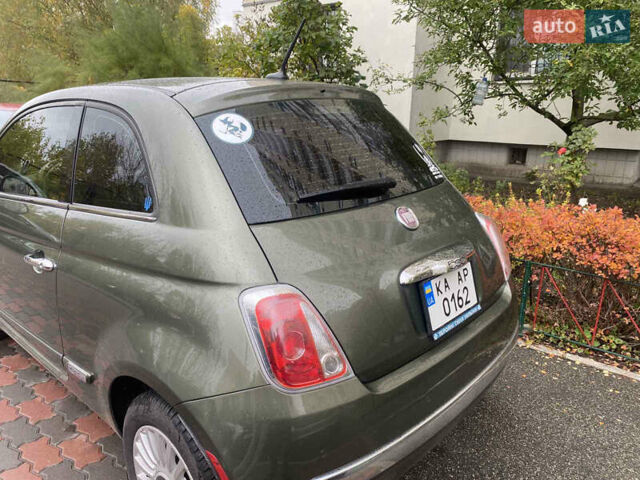 Зеленый Фиат 500, объемом двигателя 1.4 л и пробегом 137 тыс. км за 7200 $, фото 1 на Automoto.ua