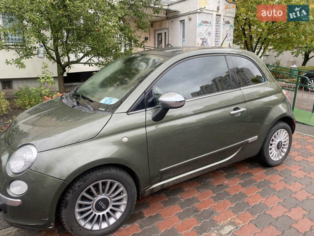 Зеленый Фиат 500, объемом двигателя 1.4 л и пробегом 137 тыс. км за 7200 $, фото 2 на Automoto.ua