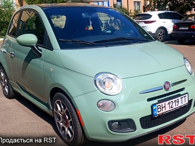 Зеленый Фиат 500, объемом двигателя 1.4 л и пробегом 164 тыс. км за 6800 $, фото 4 на Automoto.ua