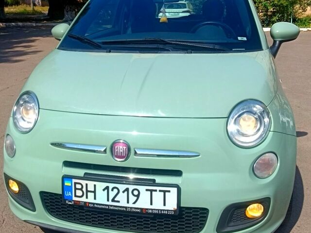 Зеленый Фиат 500, объемом двигателя 1.4 л и пробегом 164 тыс. км за 6800 $, фото 1 на Automoto.ua