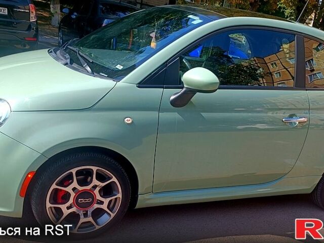Зеленый Фиат 500, объемом двигателя 1.4 л и пробегом 164 тыс. км за 6800 $, фото 5 на Automoto.ua