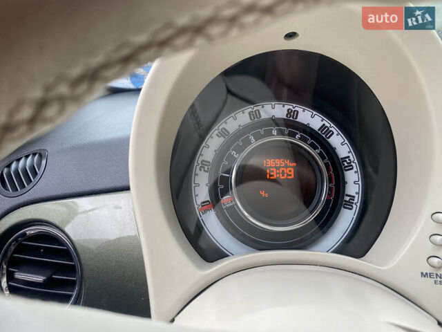 Зеленый Фиат 500, объемом двигателя 1.4 л и пробегом 137 тыс. км за 7200 $, фото 11 на Automoto.ua