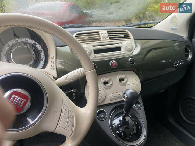 Зеленый Фиат 500, объемом двигателя 1.4 л и пробегом 137 тыс. км за 7200 $, фото 14 на Automoto.ua