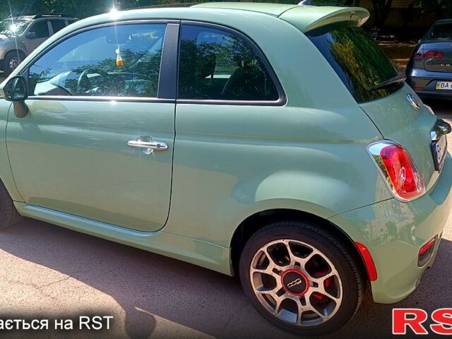 Зеленый Фиат 500, объемом двигателя 1.4 л и пробегом 164 тыс. км за 6800 $, фото 2 на Automoto.ua