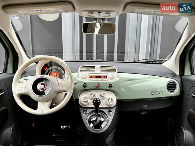 Зеленый Фиат 500, объемом двигателя 1.37 л и пробегом 91 тыс. км за 8100 $, фото 2 на Automoto.ua