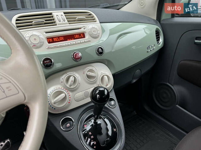 Зеленый Фиат 500, объемом двигателя 1.37 л и пробегом 91 тыс. км за 8100 $, фото 13 на Automoto.ua