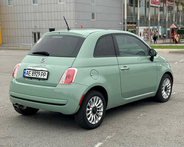 Зеленый Фиат 500, объемом двигателя 1.37 л и пробегом 118 тыс. км за 8200 $, фото 5 на Automoto.ua