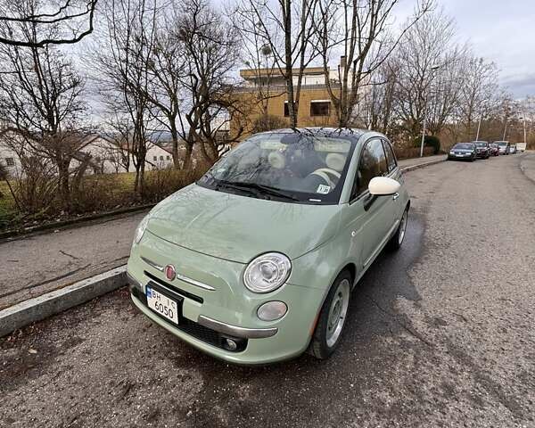 Зеленый Фиат 500, объемом двигателя 1.37 л и пробегом 104 тыс. км за 8550 $, фото 1 на Automoto.ua