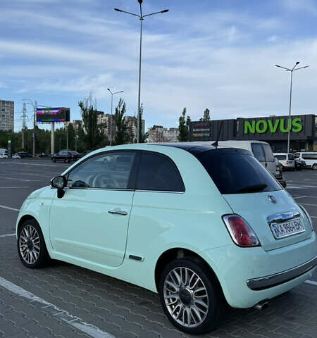 Зеленый Фиат 500, объемом двигателя 1.24 л и пробегом 135 тыс. км за 8500 $, фото 2 на Automoto.ua