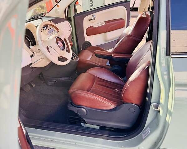 Зеленый Фиат 500, объемом двигателя 1.37 л и пробегом 104 тыс. км за 8550 $, фото 8 на Automoto.ua