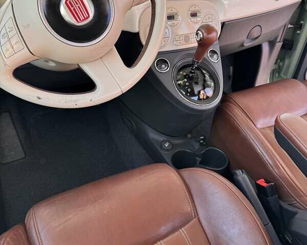 Зеленый Фиат 500, объемом двигателя 1.37 л и пробегом 104 тыс. км за 8550 $, фото 5 на Automoto.ua