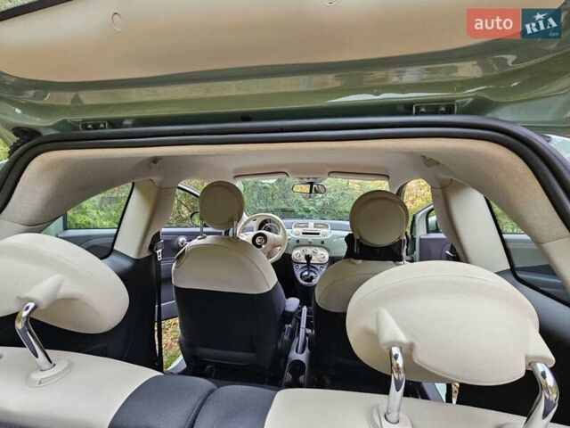 Зеленый Фиат 500, объемом двигателя 1.37 л и пробегом 79 тыс. км за 8200 $, фото 2 на Automoto.ua