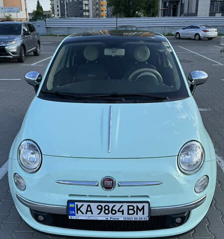 Зеленый Фиат 500, объемом двигателя 1.24 л и пробегом 135 тыс. км за 8500 $, фото 1 на Automoto.ua
