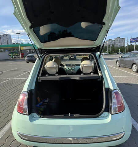 Зеленый Фиат 500, объемом двигателя 1.24 л и пробегом 135 тыс. км за 8500 $, фото 3 на Automoto.ua