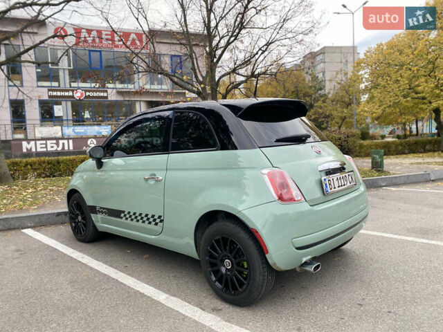 Зеленый Фиат 500, объемом двигателя 1.4 л и пробегом 95 тыс. км за 7000 $, фото 10 на Automoto.ua