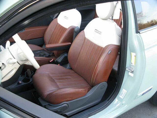 Зеленый Фиат 500, объемом двигателя 1.4 л и пробегом 77 тыс. км за 3000 $, фото 8 на Automoto.ua