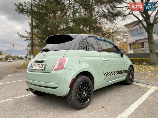Зеленый Фиат 500, объемом двигателя 1.4 л и пробегом 95 тыс. км за 7000 $, фото 9 на Automoto.ua