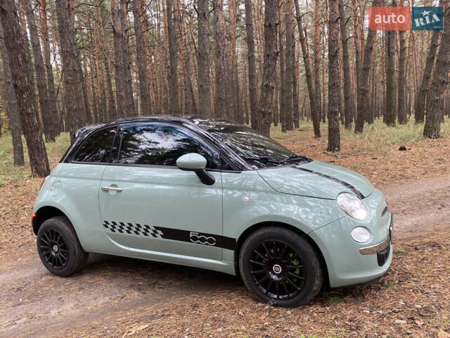 Зеленый Фиат 500, объемом двигателя 1.4 л и пробегом 95 тыс. км за 7000 $, фото 4 на Automoto.ua