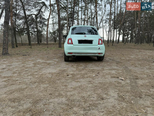 Зеленый Фиат 500, объемом двигателя 1.24 л и пробегом 65 тыс. км за 12000 $, фото 4 на Automoto.ua