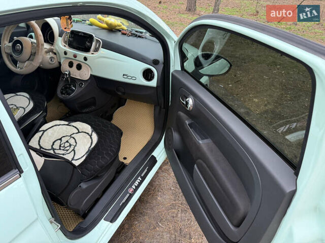 Зеленый Фиат 500, объемом двигателя 1.24 л и пробегом 65 тыс. км за 12000 $, фото 1 на Automoto.ua