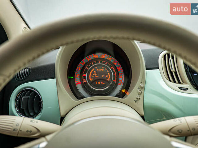 Зелений Фіат 500, об'ємом двигуна 1.2 л та пробігом 91 тис. км за 9868 $, фото 13 на Automoto.ua