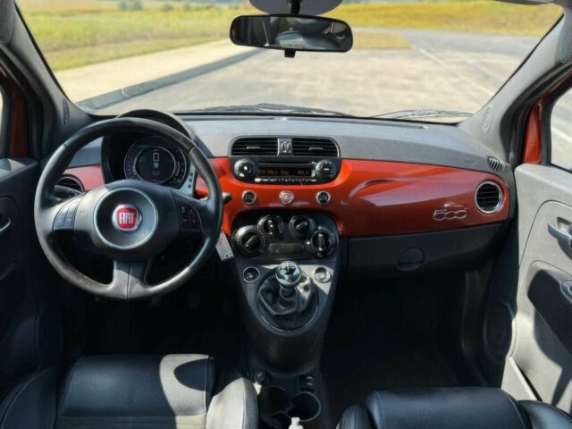 Оранжевый Фиат 500, объемом двигателя 1.4 л и пробегом 76 тыс. км за 6000 $, фото 11 на Automoto.ua