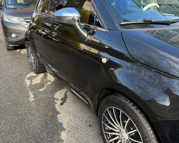 Чорний Фіат 500C, об'ємом двигуна 0.9 л та пробігом 76 тис. км за 7700 $, фото 3 на Automoto.ua