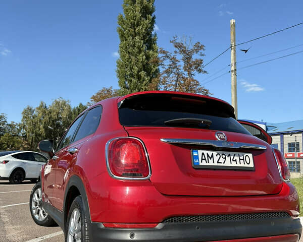Красный Фиат 500 X, объемом двигателя 2.4 л и пробегом 110 тыс. км за 12200 $, фото 10 на Automoto.ua