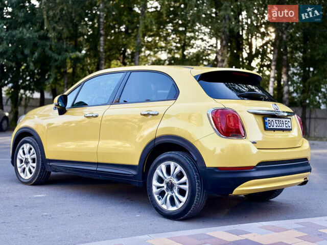 Желтый Фиат 500 X, объемом двигателя 2.4 л и пробегом 164 тыс. км за 9900 $, фото 6 на Automoto.ua