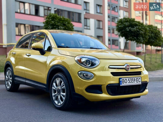 Желтый Фиат 500 X, объемом двигателя 2.4 л и пробегом 164 тыс. км за 9900 $, фото 2 на Automoto.ua