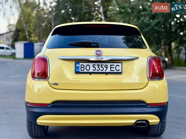Желтый Фиат 500 X, объемом двигателя 2.4 л и пробегом 164 тыс. км за 9900 $, фото 8 на Automoto.ua