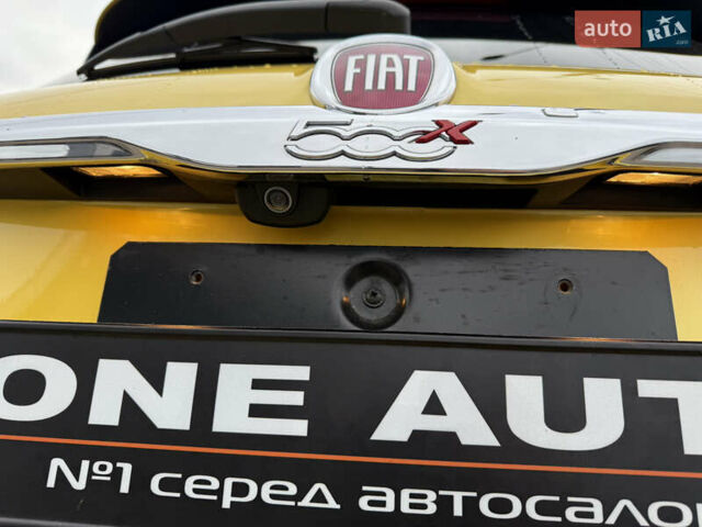 Желтый Фиат 500X, объемом двигателя 1.4 л и пробегом 95 тыс. км за 14190 $, фото 15 на Automoto.ua