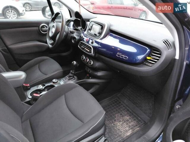 Синий Фиат 500X, объемом двигателя 2.36 л и пробегом 147 тыс. км за 10860 $, фото 31 на Automoto.ua
