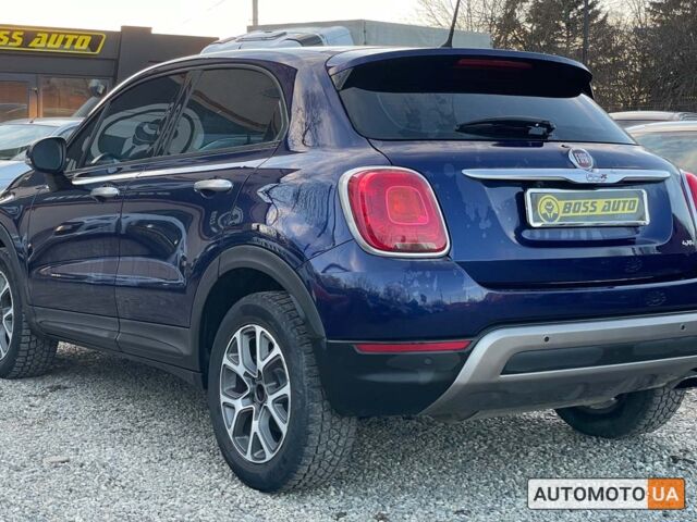 Синий Фиат 500X, объемом двигателя 2 л и пробегом 60 тыс. км за 14999 $, фото 3 на Automoto.ua