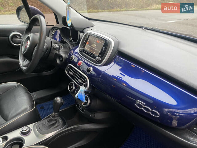 Синій Фіат 500X, об'ємом двигуна 2.4 л та пробігом 110 тис. км за 10800 $, фото 22 на Automoto.ua