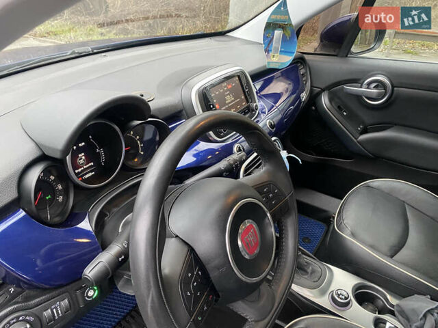 Синій Фіат 500X, об'ємом двигуна 2.4 л та пробігом 110 тис. км за 10800 $, фото 35 на Automoto.ua