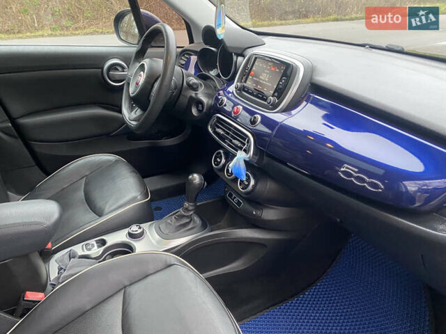Синій Фіат 500X, об'ємом двигуна 2.4 л та пробігом 110 тис. км за 10800 $, фото 23 на Automoto.ua